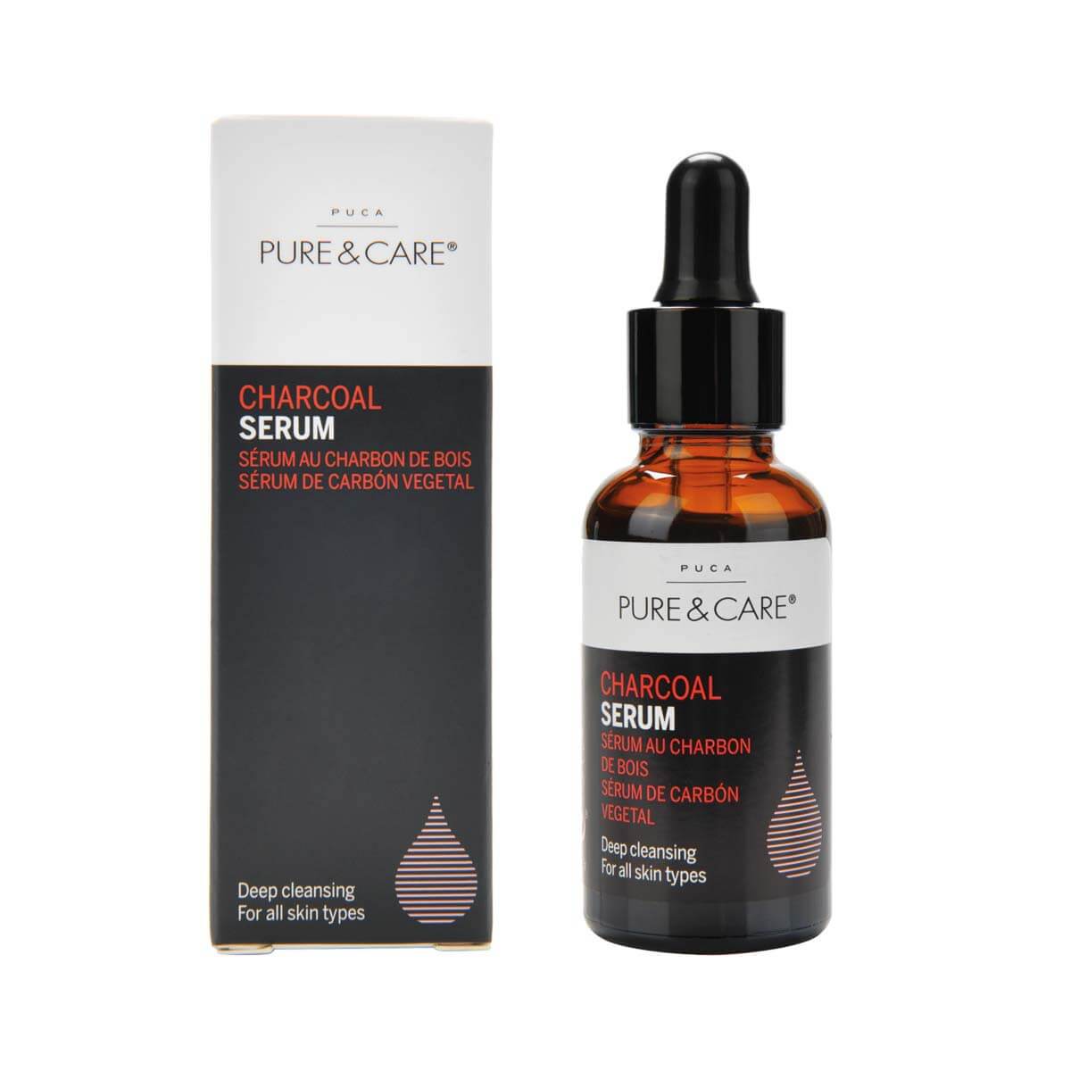 Charcoal Serum | PUCA - PURE & CARE