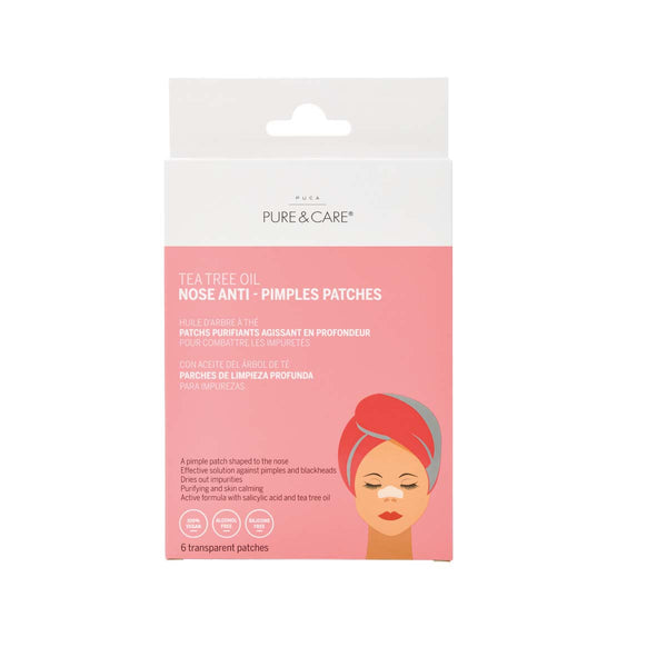 Nose Anti Pimple Patches Tea Tree Oil | PUCA - PURE and CARE