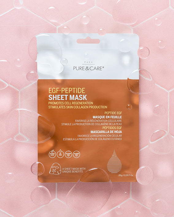 EGF Peptide Sheet Mask | PUCA - PURE & CARE