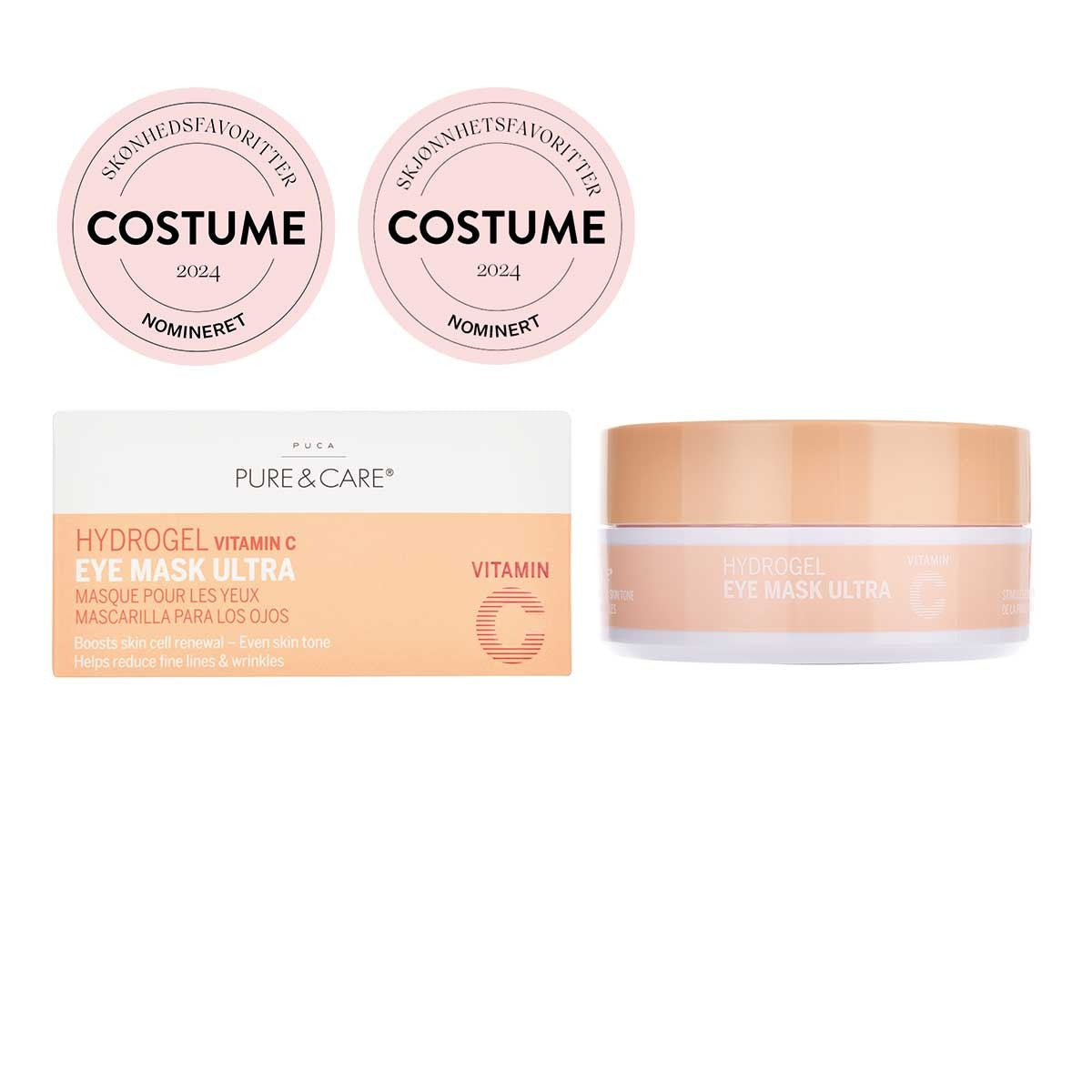 Hydrogel EyeMask Vitamin C | PUCA - PURE & CARE