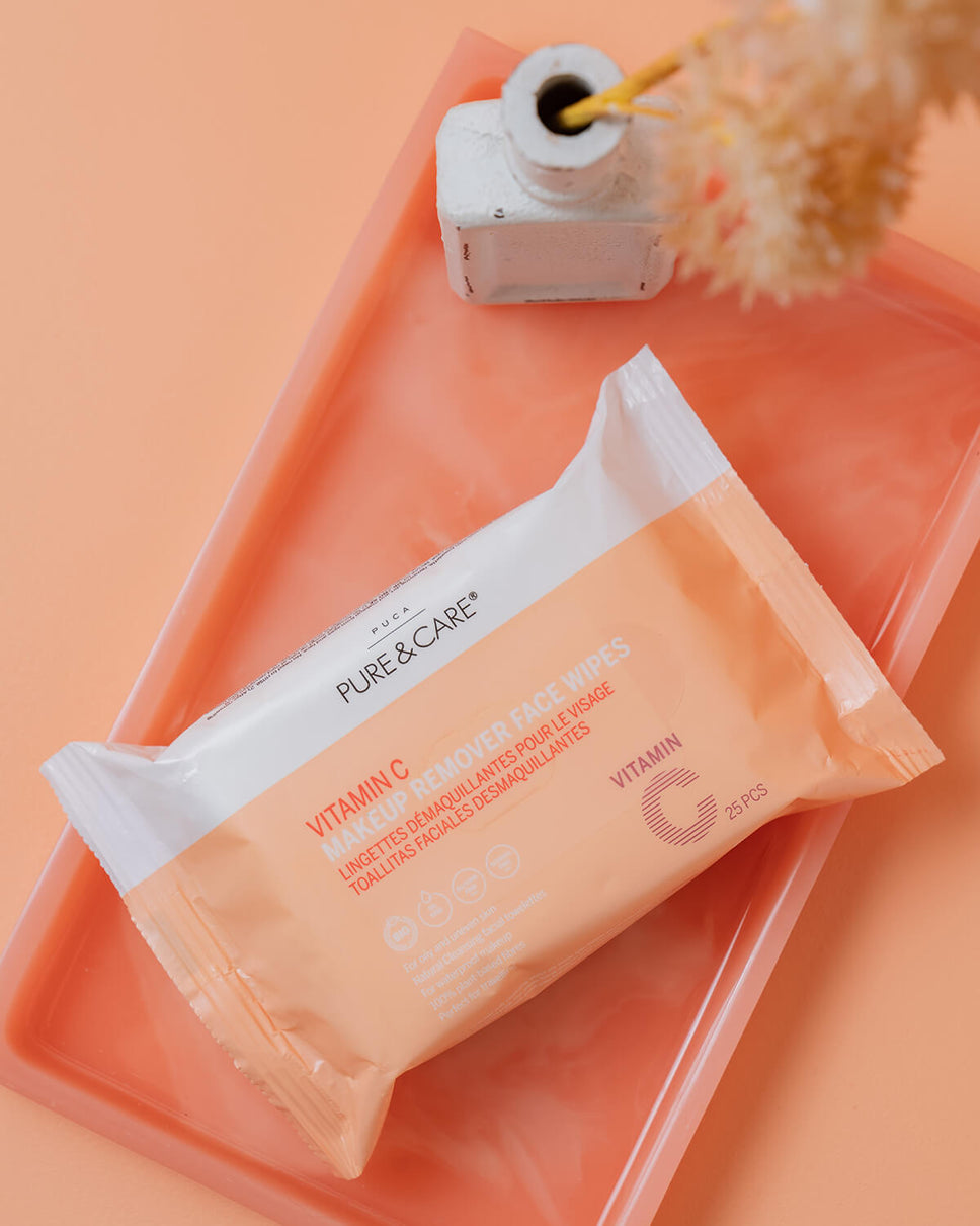 Vitamin C Makeup Remover Face Wipes | PUCA - PURE & CARE