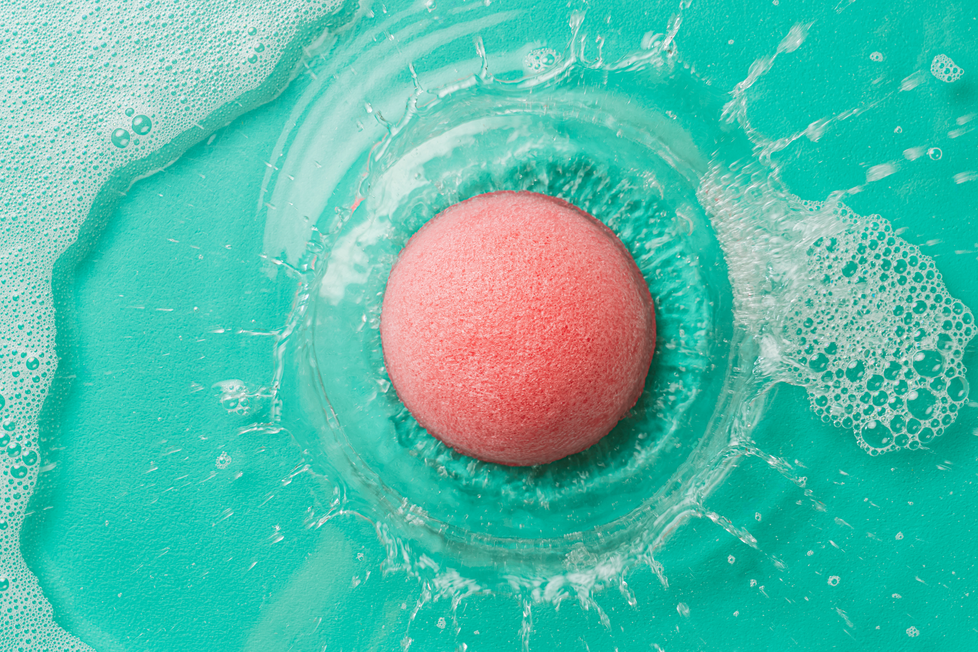 Eponge konjac rose