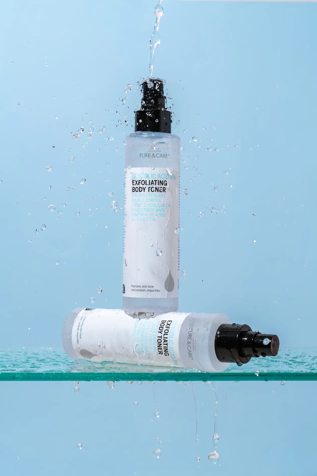 Tonique exfoliant pour le corps à l’acide glycolique 7 % 