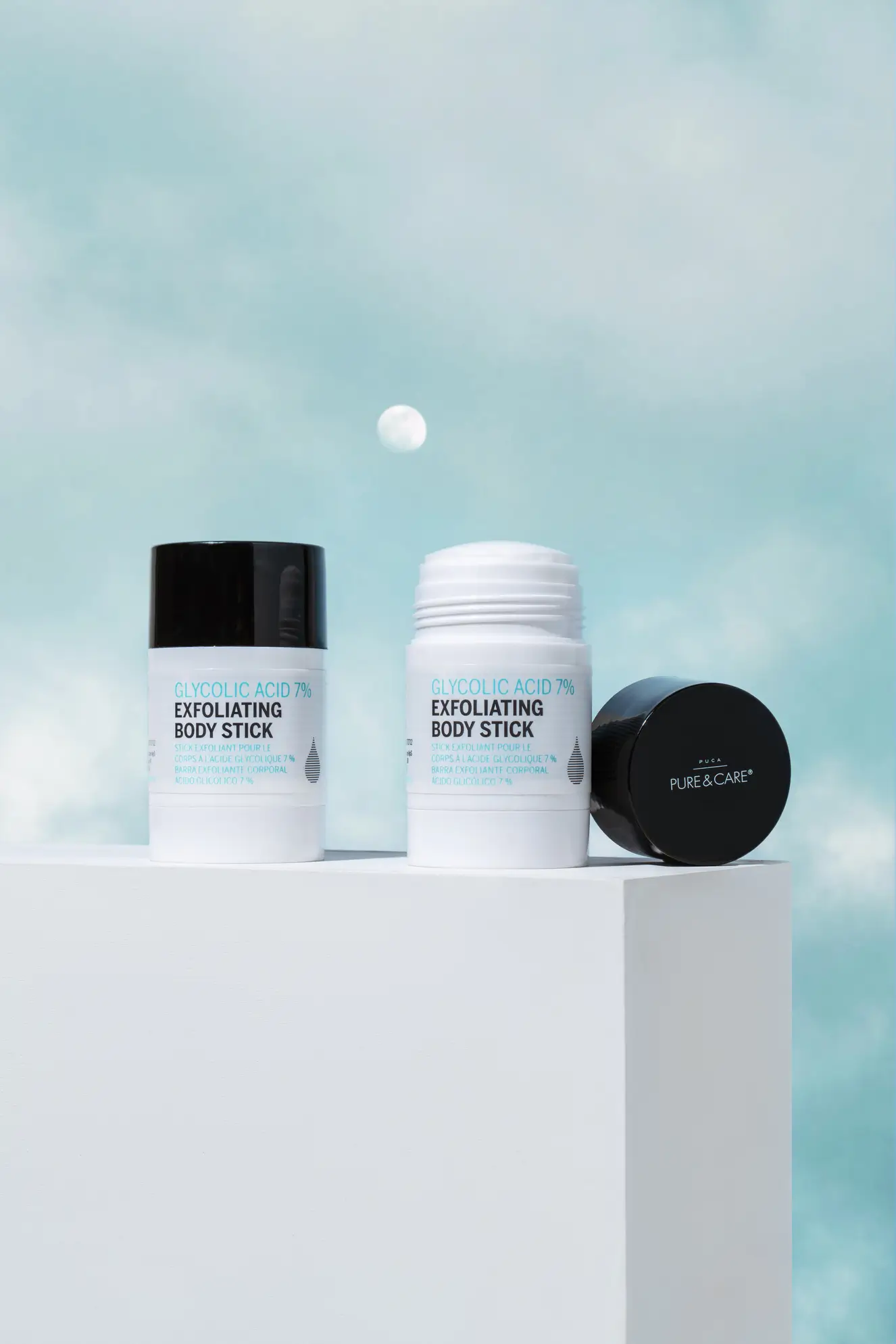Stick exfoliant pour le corps à l’acide glycolique 7 %