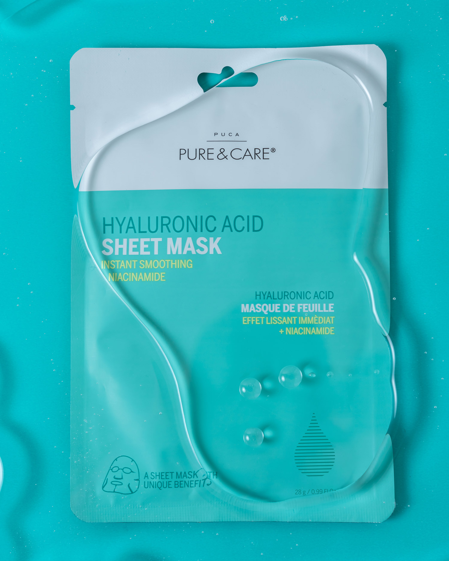 Masque en tissu à l’acide hyaluronique