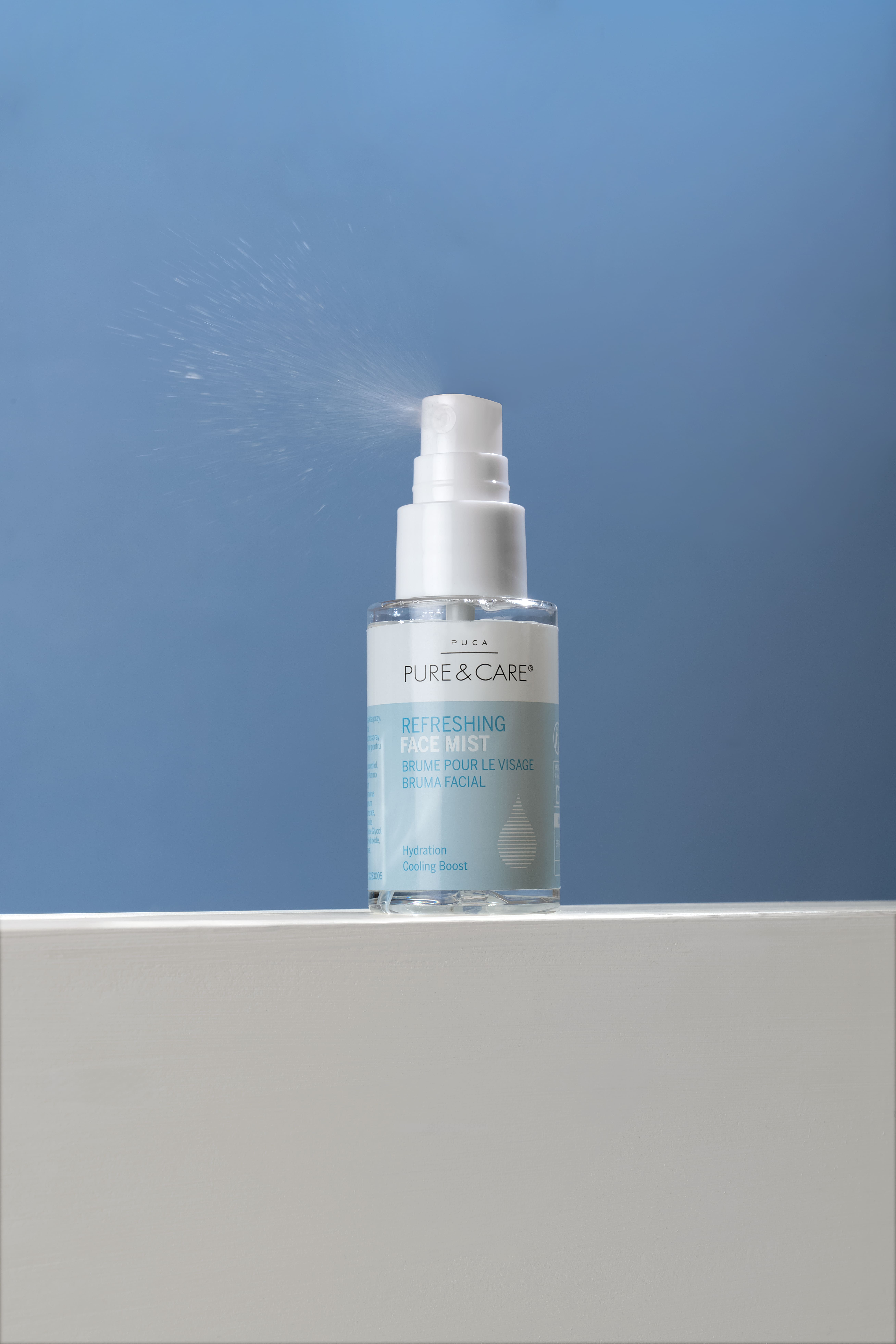 Brume visage rafraîchissante