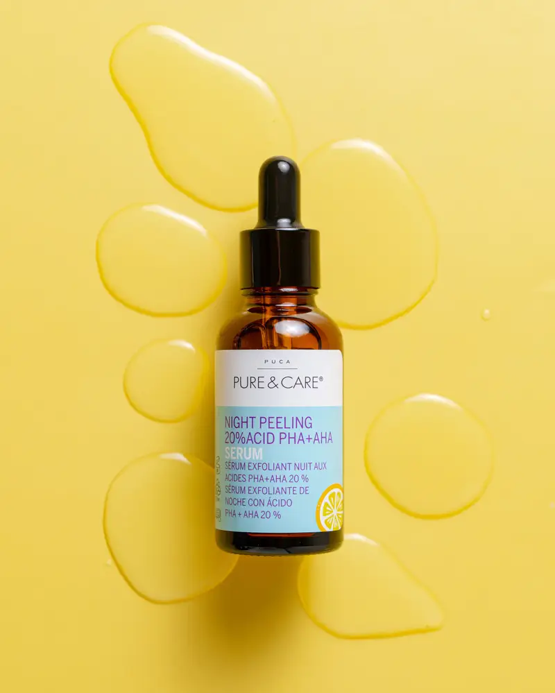 Sérum exfoliant nuit aux acides PHA+AHA 20 %
