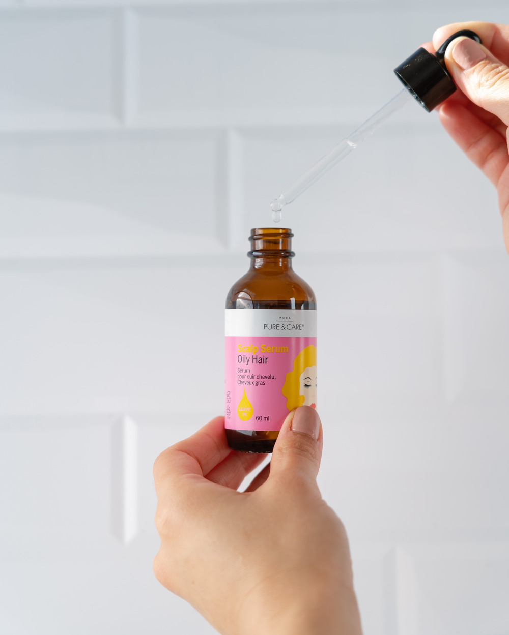 Sérum pour cuir chevelu Cheveux gras