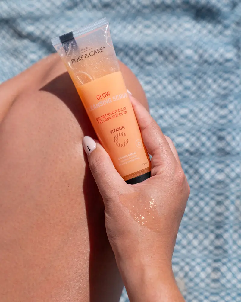 Vitamine C - Gel nettoyant gommant éclat