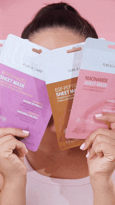 Masque en feuille à la vitamina A