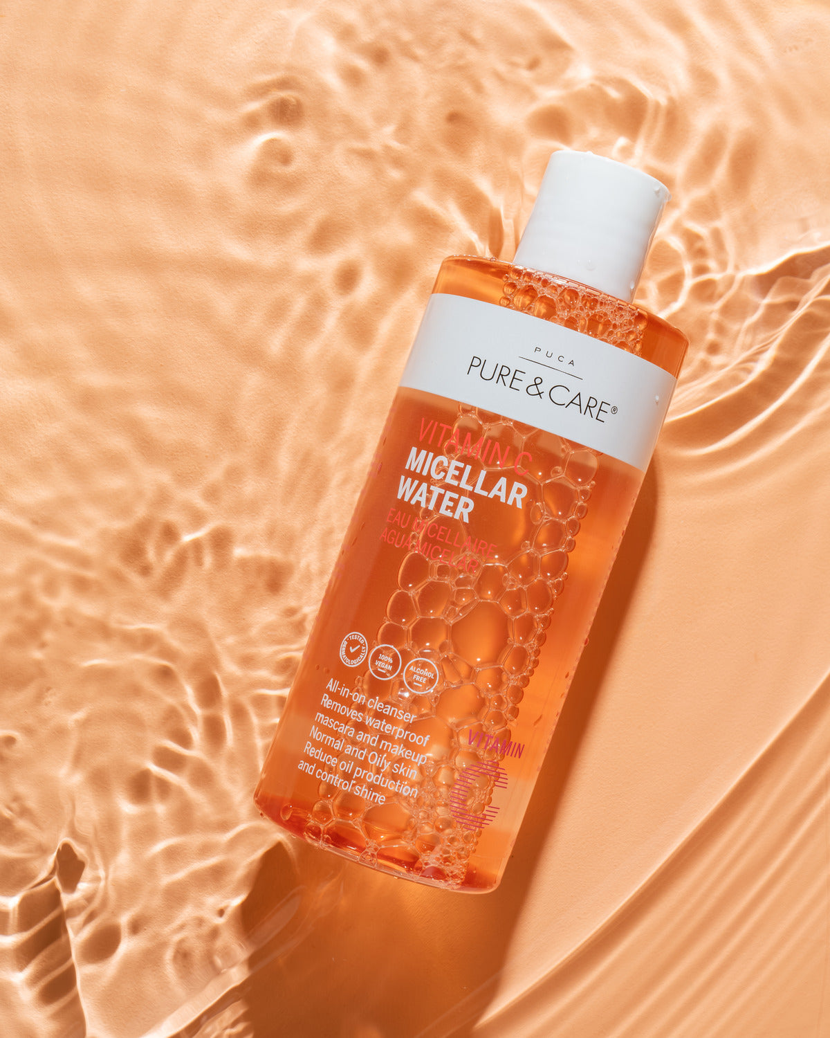 Eau micellaire à la vitamine C