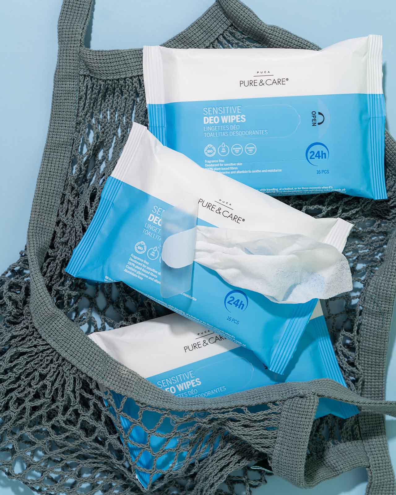 Lingettes Déodorantes Sensibles