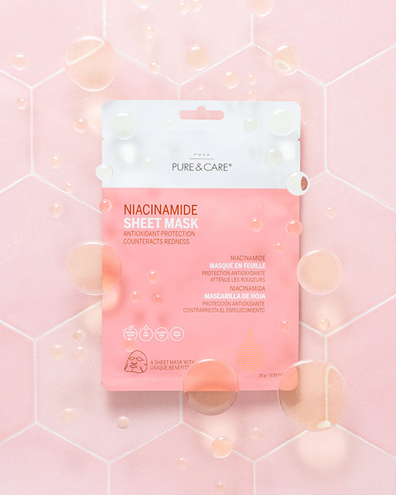 Masque en feuille à la niacinamide