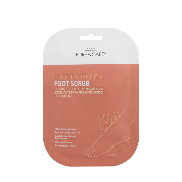 Exfoliant pour les pieds enrichi en fruits | PUCA - Pure & Care