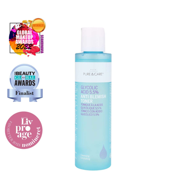 Acide glycolique 5,5 % anti-imperfections, tonique exfoliant | PUCA - PURE & CARE