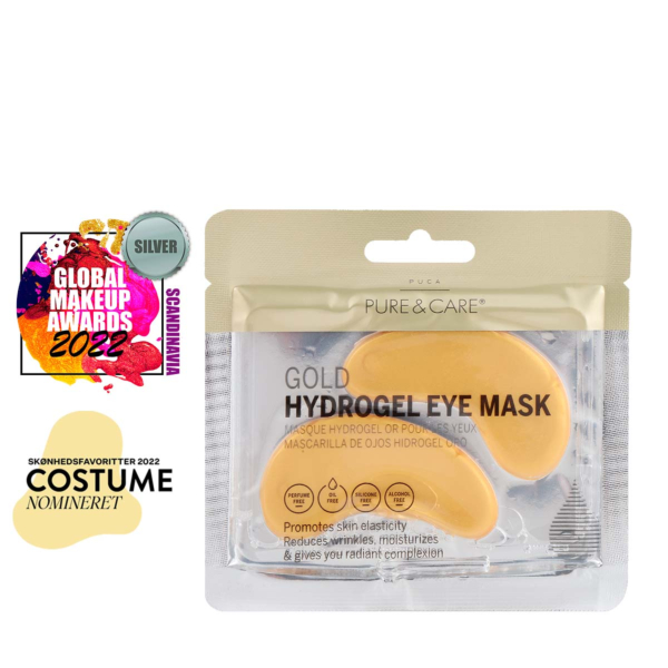 Masque hydrogel pour les yeux à l’or | PUCA - PURE & CARE