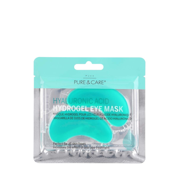 Masque hydrogel pour les yeux à l’acide hyaluronique | PUCA - PURE & CAR
