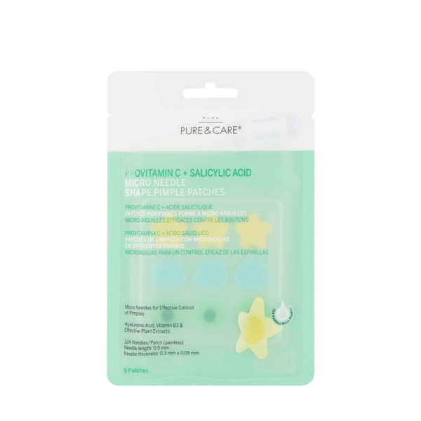 Provitamin C + Salicylic Acid Micro Needle Shape Pimple Patches I PUCA - Pure & Care