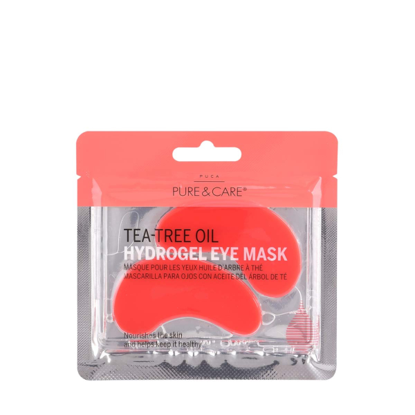 Masque hydrogel pour les yeux à l’huile d’arbre à thé| PUCA - PURE & CARE