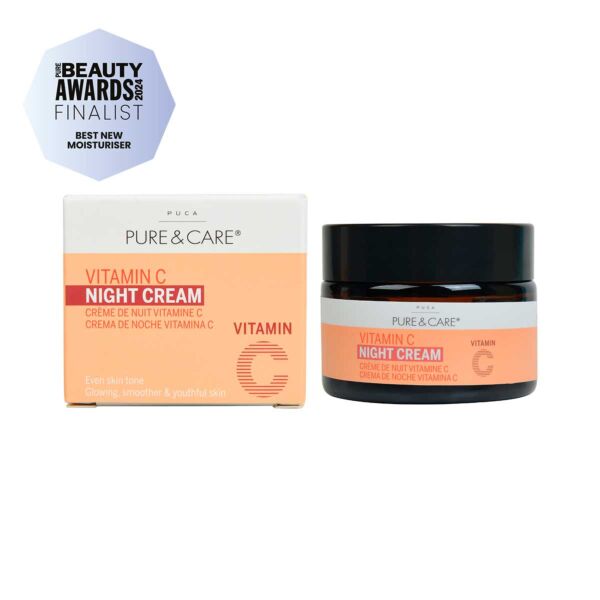 Vitamin C + Niacinamide Night Cream I PUCA - PURE & CARE