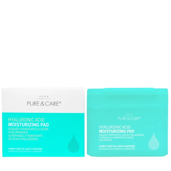 Pad tonique hydratant à l’acide hyaluronique   | PUCA - PURE & CARE